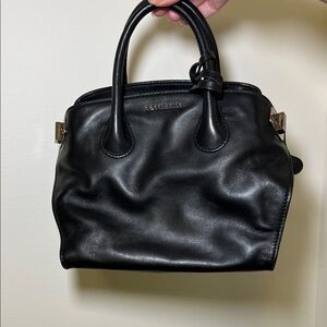 Coccinelle Black Leather Satchel